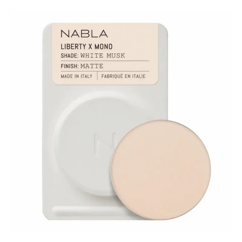Nabla Liberty X Mono Matte - White Musk Тени для век Single в нескольких вариантах отделки 1г