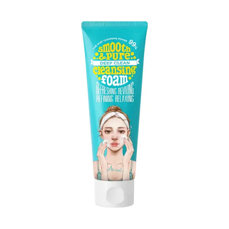 **ARIUL ПЕНКА ДЛЯ УМЫВАНИЯ SMOOTHE/PURE DEEP CLEAN CLEANSING FOAM 120ML
