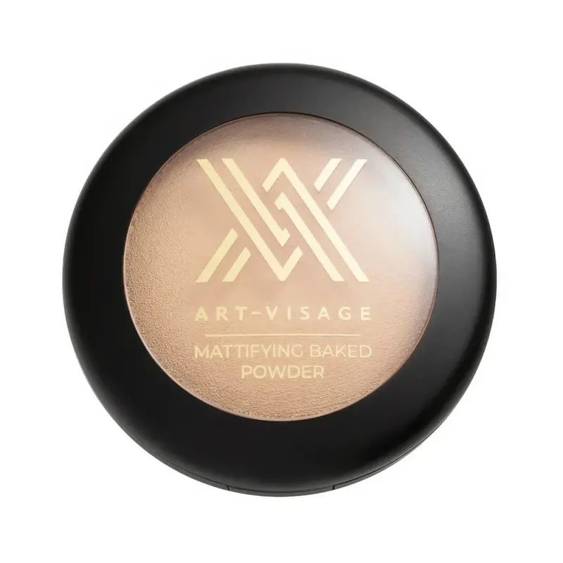 Art Visage Пудра для лица запечённая VELVET MINERAL 02