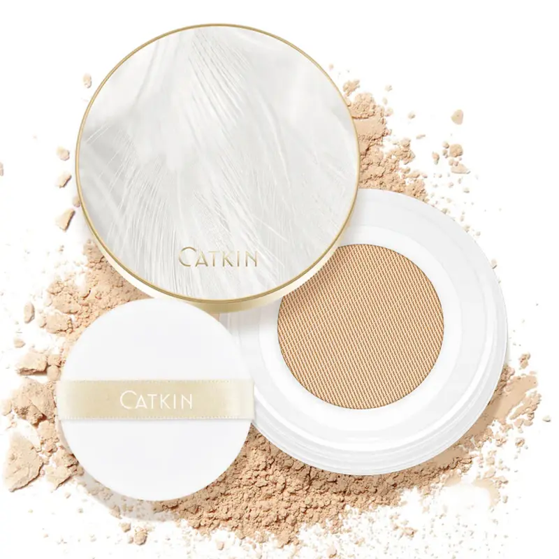 CATKIN CHIC LUXURY LOOSE POWDER Рассыпчатая пудра C02 Shimmer Ivory 15г