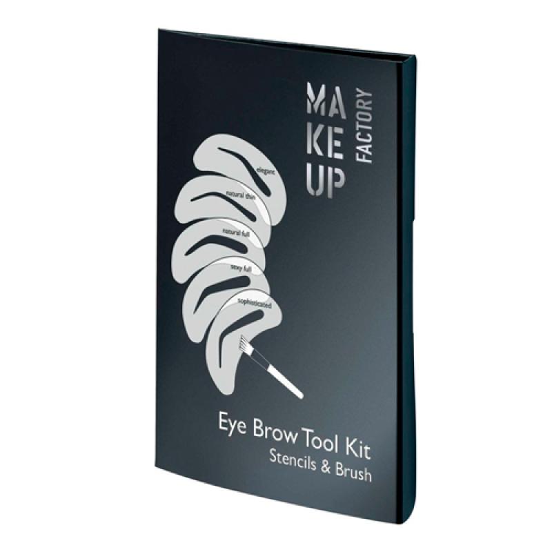 Make up Factory Набор трафаретов для бровей  Eye Brow Tool Kit