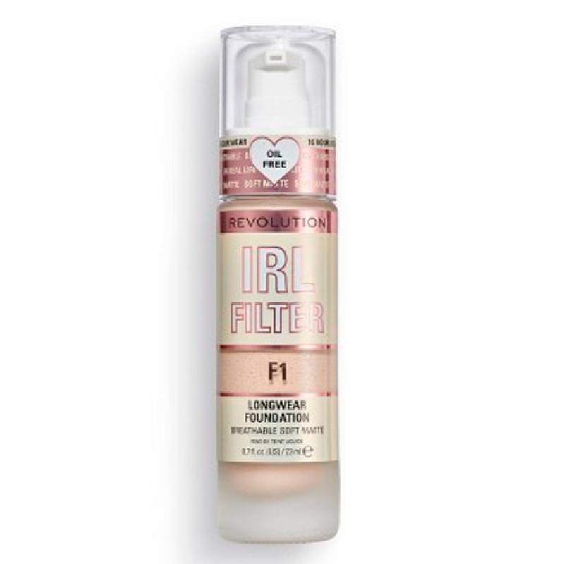 REVOLUTION ТОНАЛЬНАЯ ОСНОВА IRL FILTER LONGWEAR FOUNDATION F1