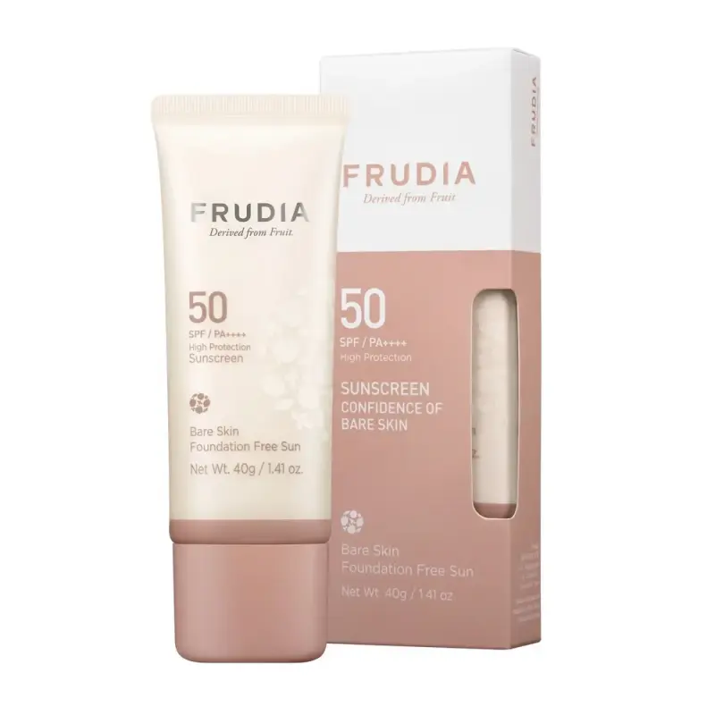 FRUDIA BARE SKIN FOUNDATION FREE SUN