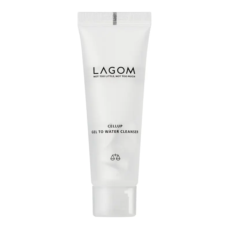 LAGOM CELLUP GEL TO WATER CLEANSER Гель для умывания мини версия 30mL