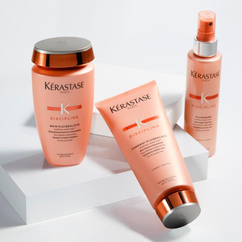 Kerastase гамма Дисциплин: Спрей-уход для всех типов непослушных волос Флюидиссим, 150 мл