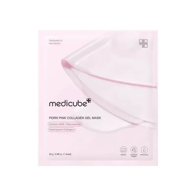 Medicube PDRN PINK COLLAGEN GEL MASK Маска гидрогелевая PDRN с коллагеном 28 г