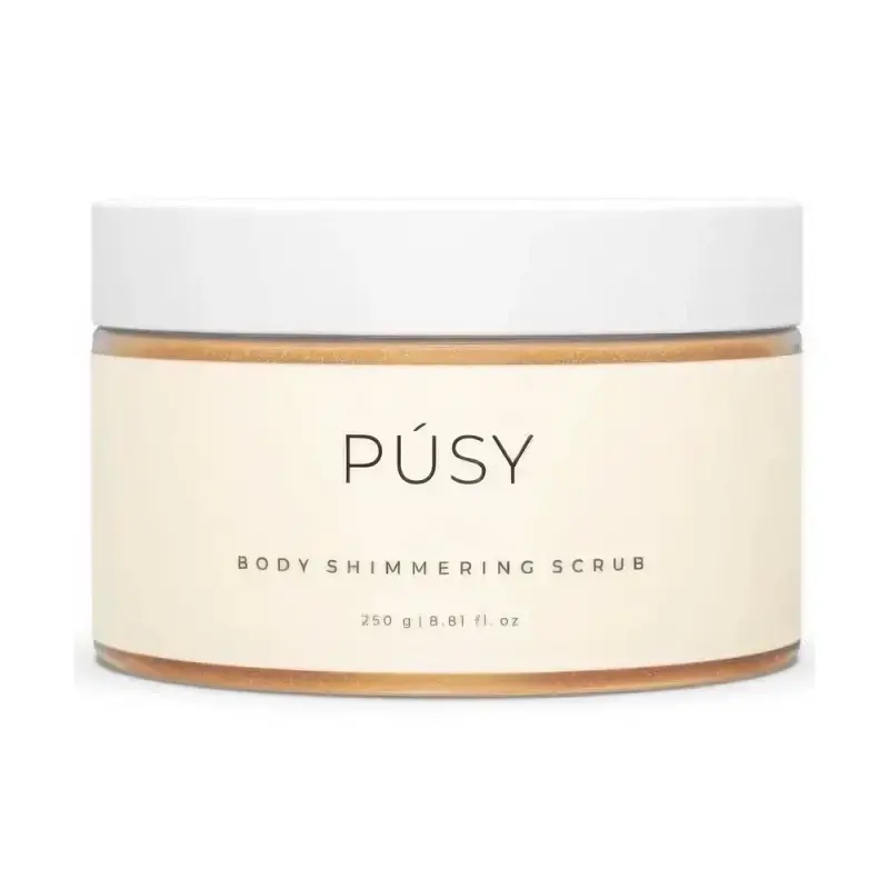 PUSY BODY SHIMMERING SCRUB СКРАБ ДЛЯ ТЕЛА 250ГР
