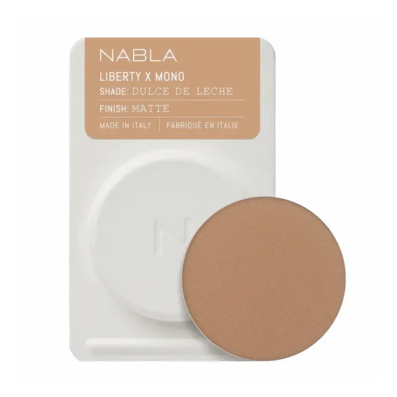 Nabla Liberty X Mono Matte - Dulce De Leche Тени для век Single в нескольких вариантах отделки 1г