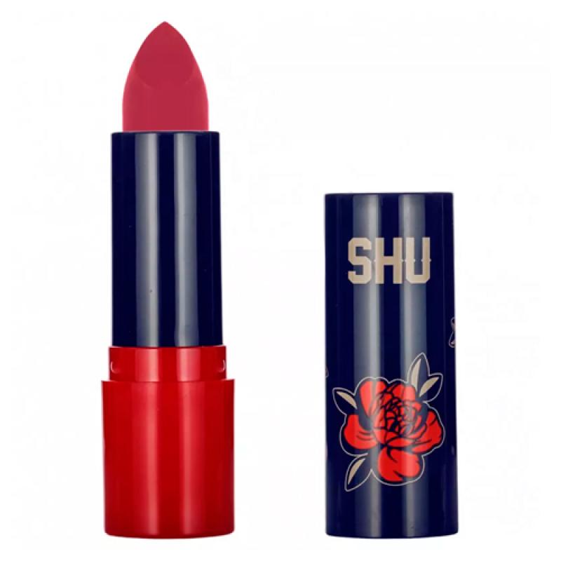 SHU ПОМАДА ДЛЯ ГУБ МАТОВАЯ GONNA BE HOT МАРКИ SHU №407 летний розовый