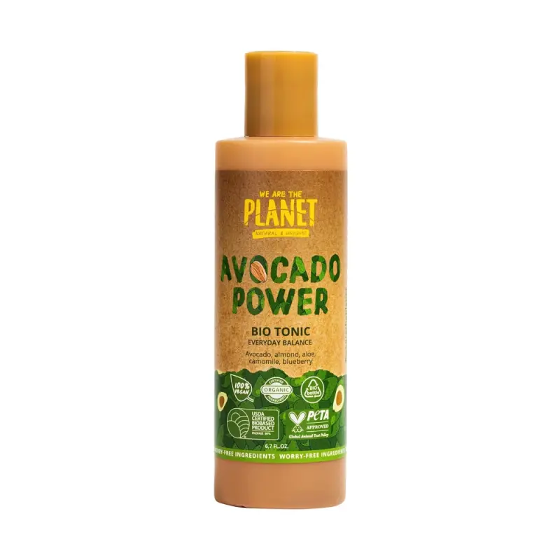 WE ARE THE PLANET Тоник Ежедневный баланс Avocado Power 200 мл