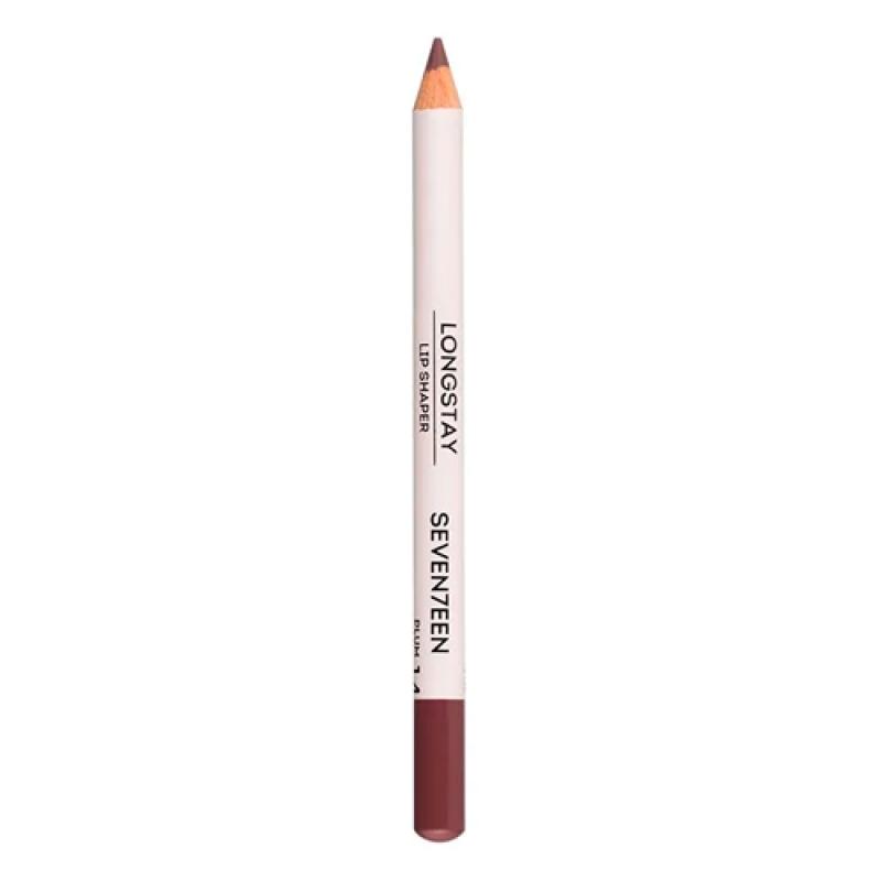 Seventeen Карандаш д/губ устойчивый т.14  LONGSTAY LIP SHAPER PENCIL сливовая роза