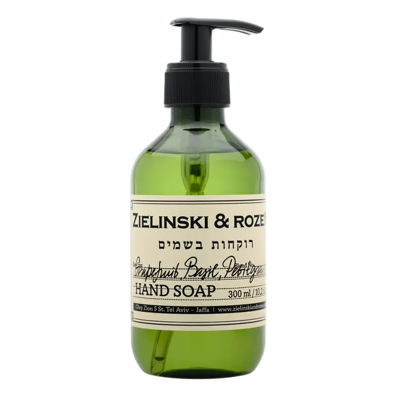 Zielinski & Rozen Liquid soap Grapefruit, Basil, Petitgrain Жидкое мыло Грейпфрут, Базилик, Петитгрейн (300мл)