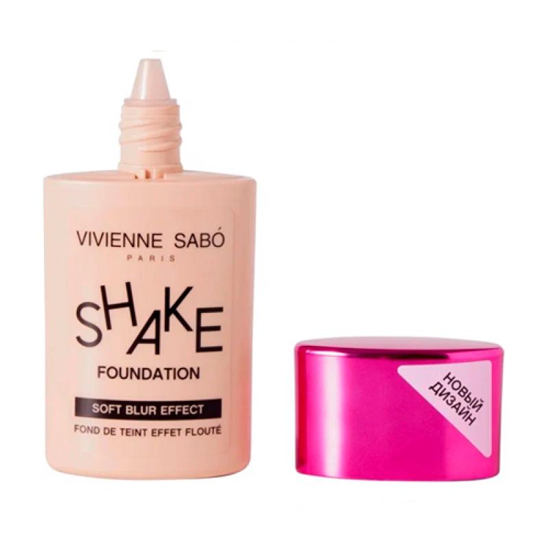 Vivienne Sabo Тональный крем с натуральным блюр эффектом Fond de teint effet floute Shakefoundationтон 01