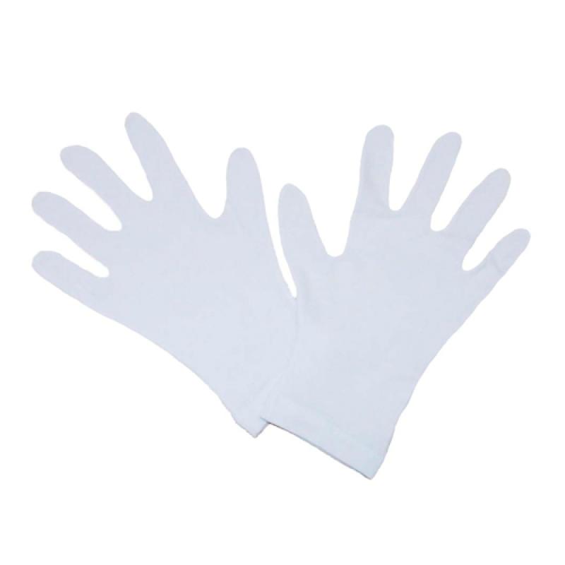 Novum  Косметические перчатки Cotton white № L