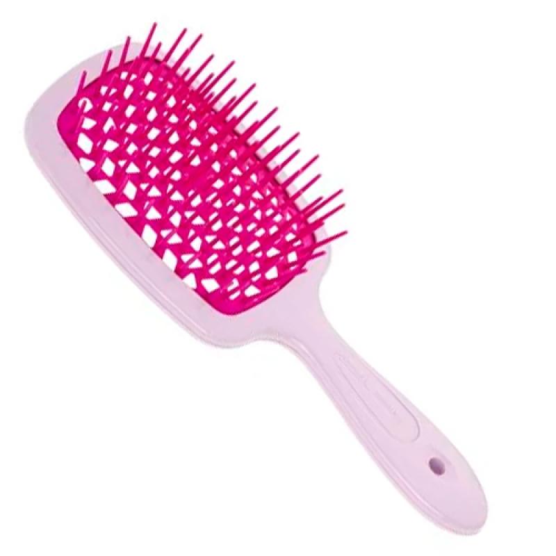 SUPERBRUSH РАСЧЕСКА МАЛЕНЬКАЯ ЛИЛОВАЯ/ФУКСИЯ 17,5x7x3СМ
