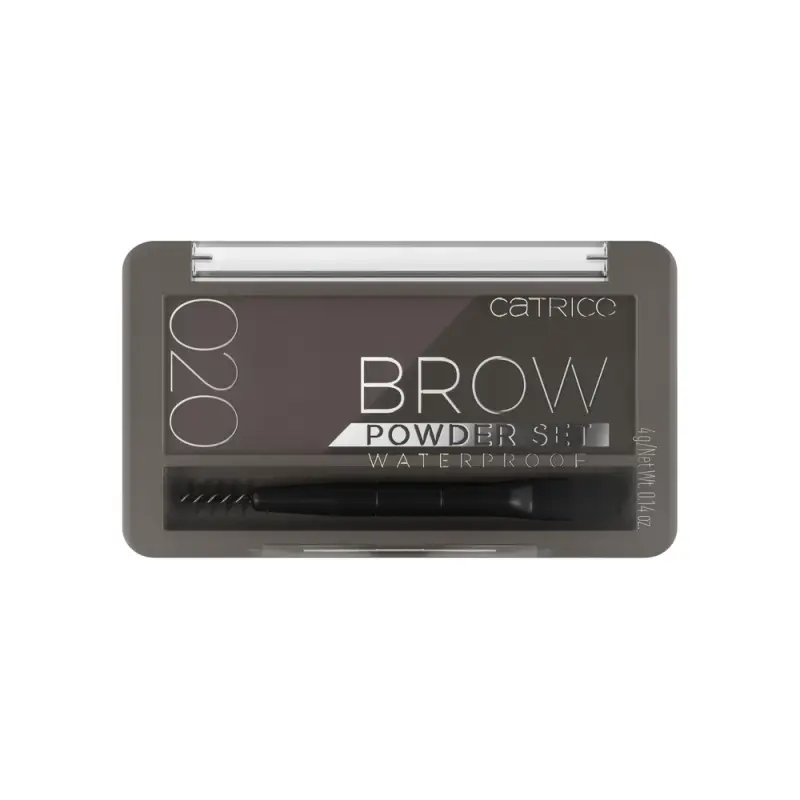Catrice Водост.пудра дбровей в наборе Brow Powder Set Waterproof 020 1уп