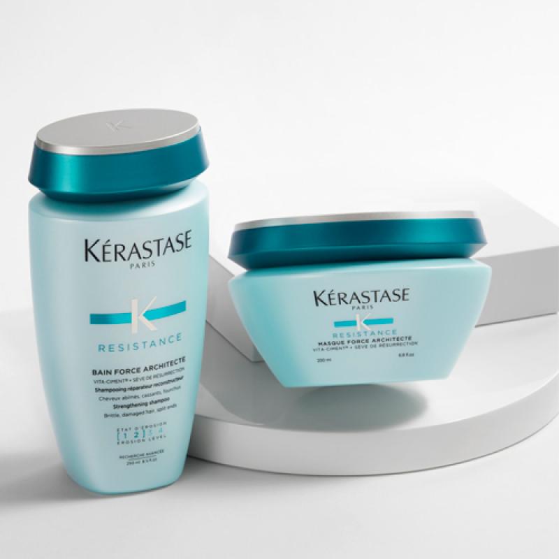 Kerastase гамма Резистанс: Маска восстанавливающая для повреждённых волос Форс Архитект, 200 мл