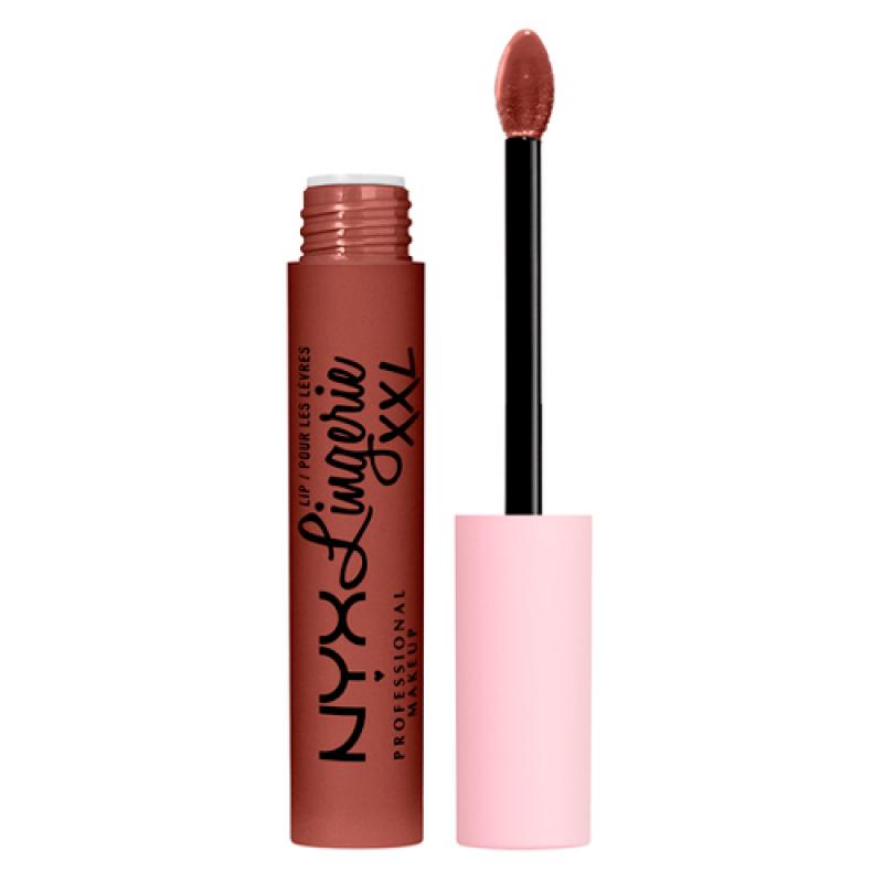 NYX Professional Makeup, Жидкая помада для губ LIP LINGERIE XXL , оттенок 10, LOW CUT, 4 мл