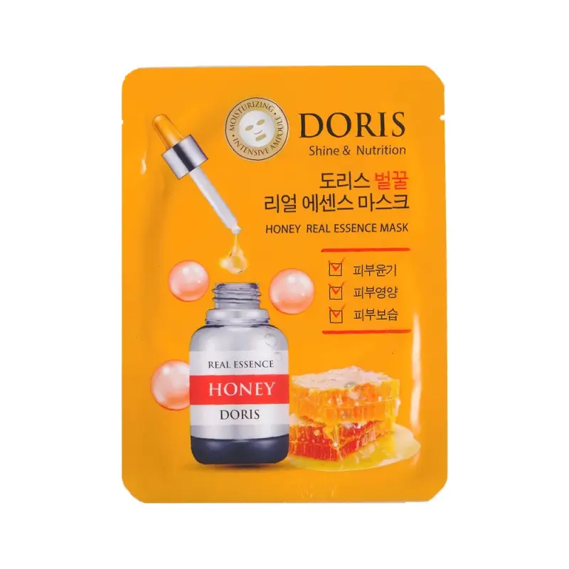 JiGOTT DORIS Тканевая маска  HONEY REAL ESSENCE MASK