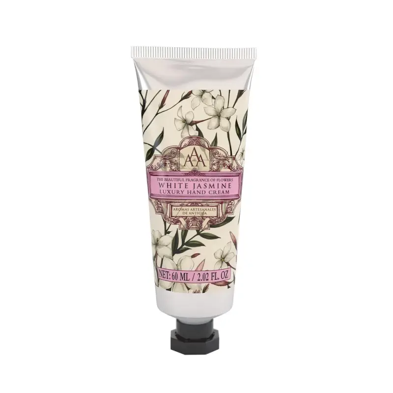 SOMERSET AAA Floral Jasmine 60ml Hand Cream Tube White Tubes (3w)  Aromas Artesanales De Antigua 60 мл крем для рук с белым жасмином