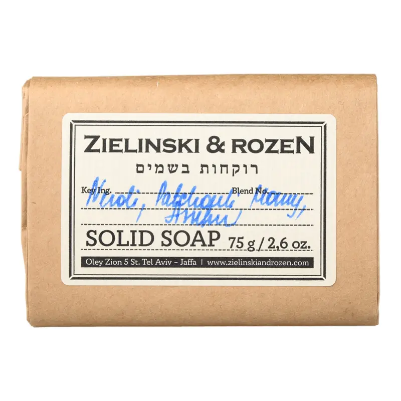 Zielinski & Rozen Твердое мыло 33 Нероли, Пачули, Мед, Амбра (75гр)