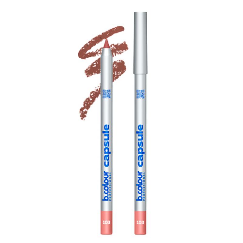 7DAYS B.COLOUR PRO CAPSULE Карандаш для губ стойкий / 103, 1,3 г