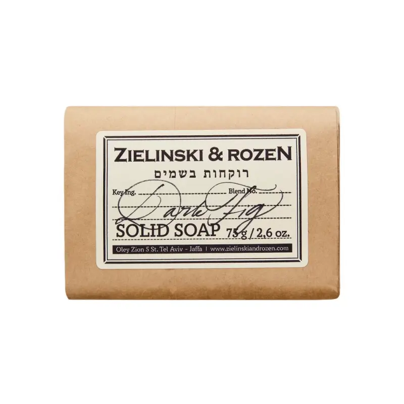 Zielinski & Rozen Solid soap Fig  Твердое мыло Инжир 75гр