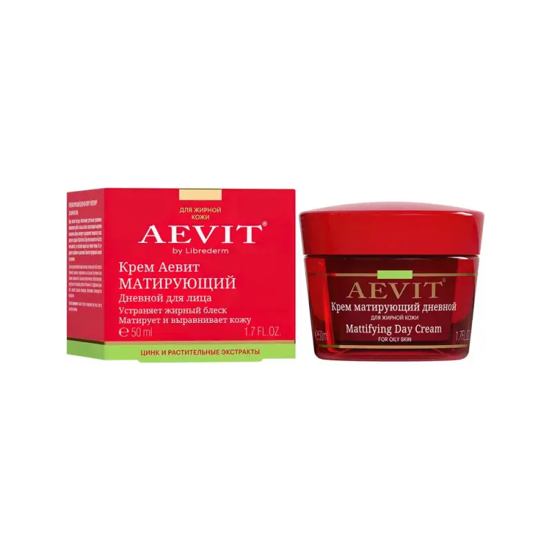 AEVIT BY LIBREDERM крем для лица матирующий дневной 50 мл