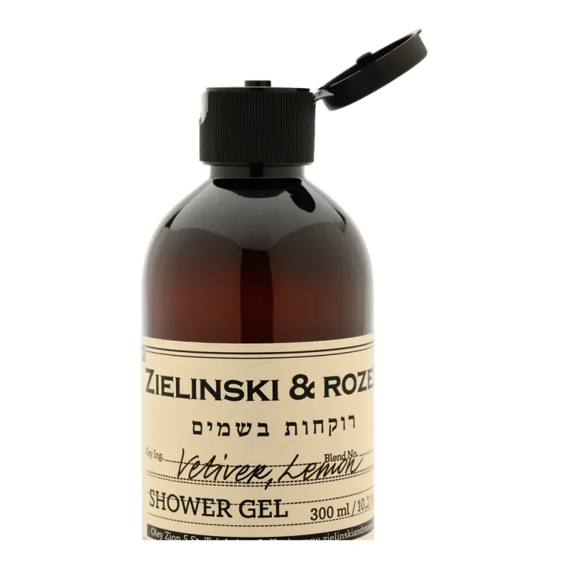 Zielinski & Rozen  Shower gel Vetiver, Lemon, Bergamot  Гель для душа Ветивер, Лимон, Бергамот 300мл