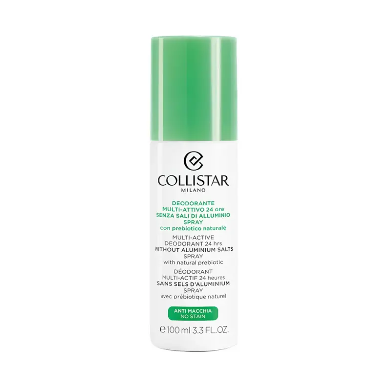 COLLISTAR MULTI-ACTIVE DEODORANT 24 HRS NO ALUMINIUM SALTS Дезодорант 100 ml