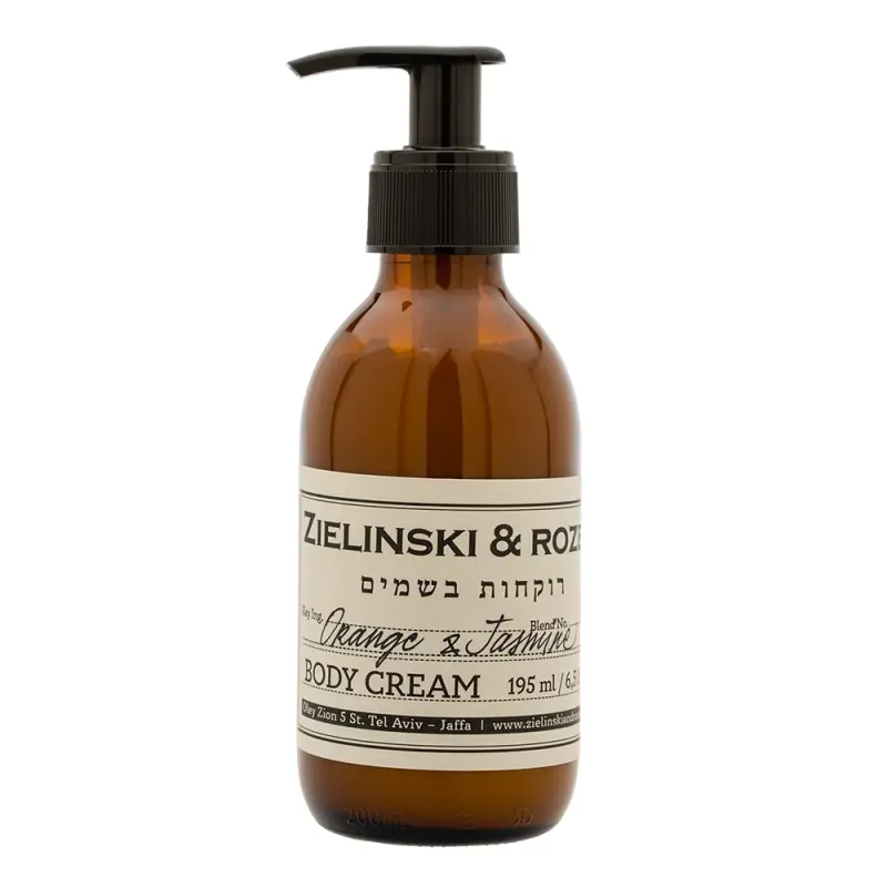 Zielinski & Rozen Body cream Orange & Jasmine Крем для тела Апельсин, Жасмин (195мл)