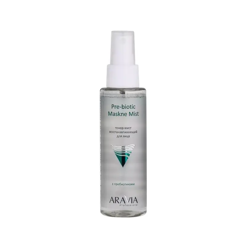 ARAVIA Professional Тонер-мист восстанавливающий с пребиотиками для лица Pre-biotic Maskne Mist, 110 мл