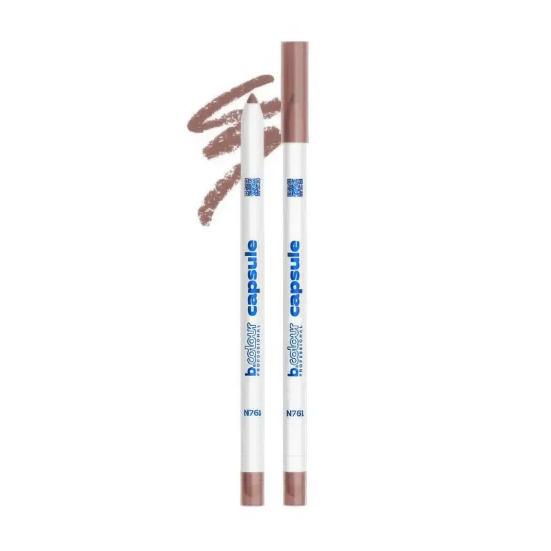 7DAYS B.COLOUR PRO CAPSULE Карандаш для губ стойкий 2в1 / N761, 0,5 г