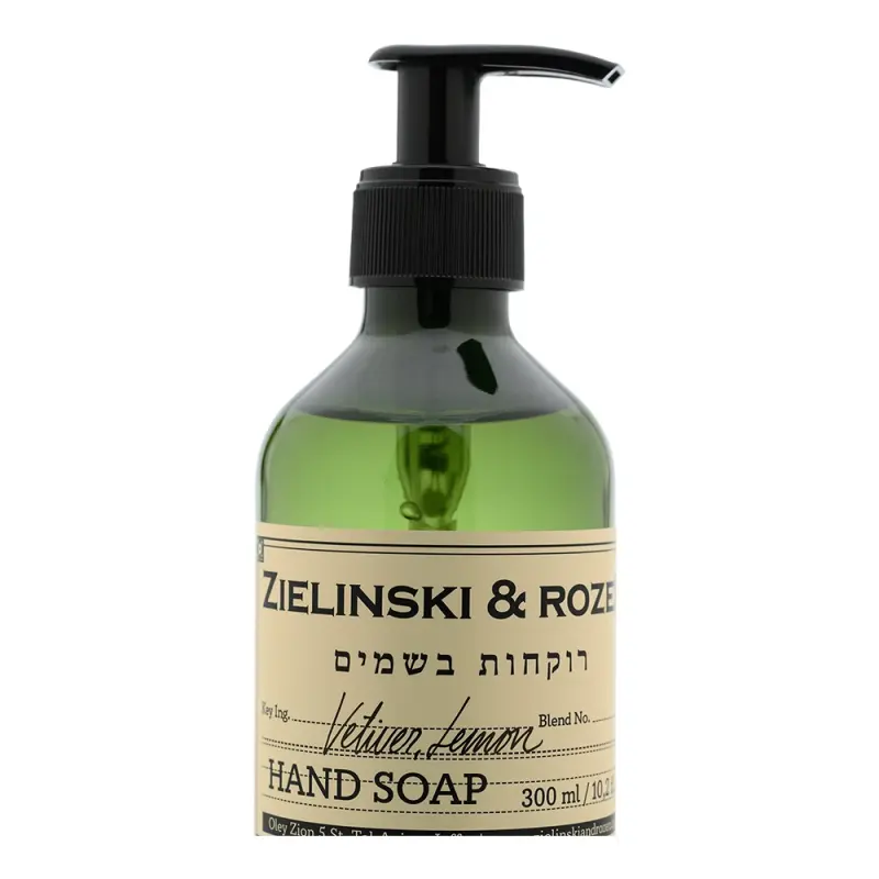 Zielinski & Rozen  Liquid soap Vetiver, Lemon, Bergamot  Жидкое мыло Ветивер, Лимон, Бергамот 300мл