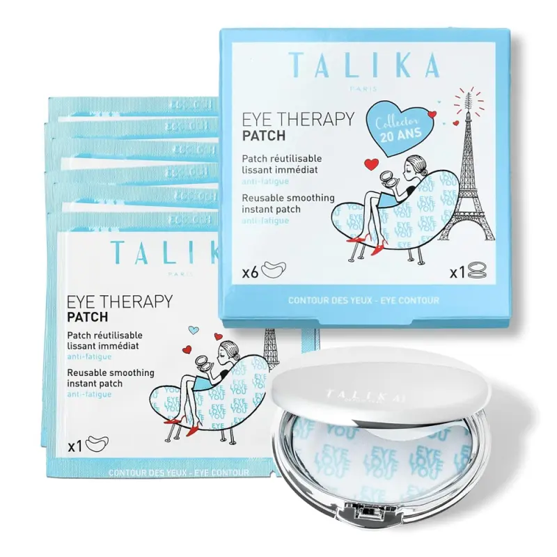 Talika Патчи для глаз - Eye Therapy Patch Collector 6 patchs + 1 silver case