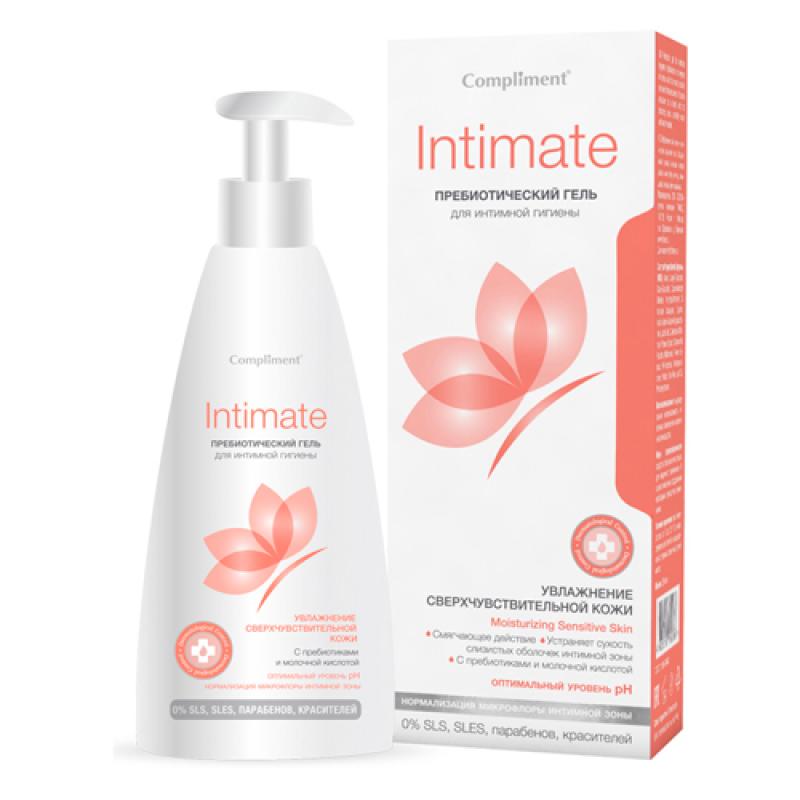 Compliment INTIMATE Гель для интимной гигиены с пребиотиками 250 мл