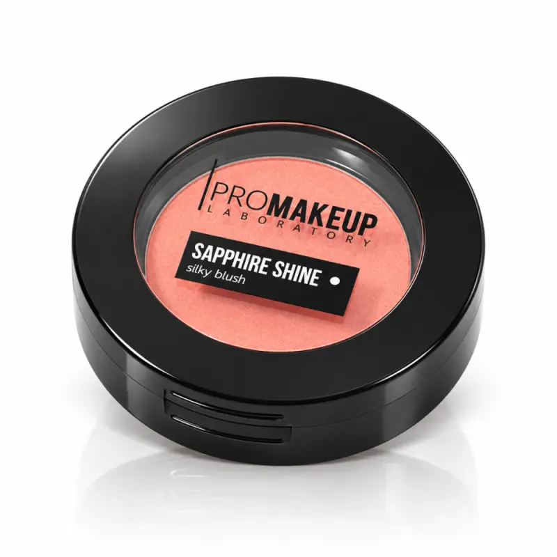 PRO Компактные румяна SAPPHIRE SHINE 02 коралловый