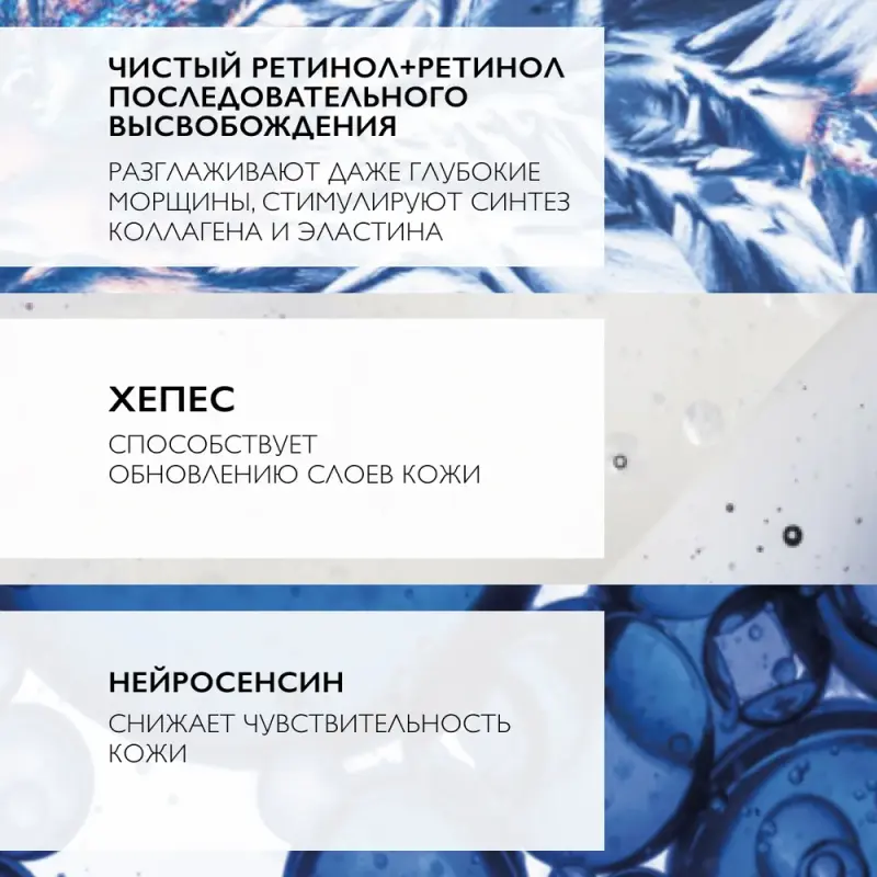 LA ROCHE-POSAY REDERMIC RETINOL Интенсивный концентрированный антивозрастной уход, 30 мл