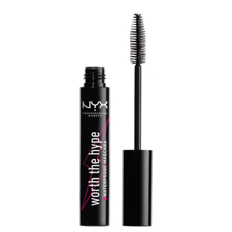 NYX Водостойкая тушь для ресниц WORTH THE HYPE №01 BLACK черная 7 мл