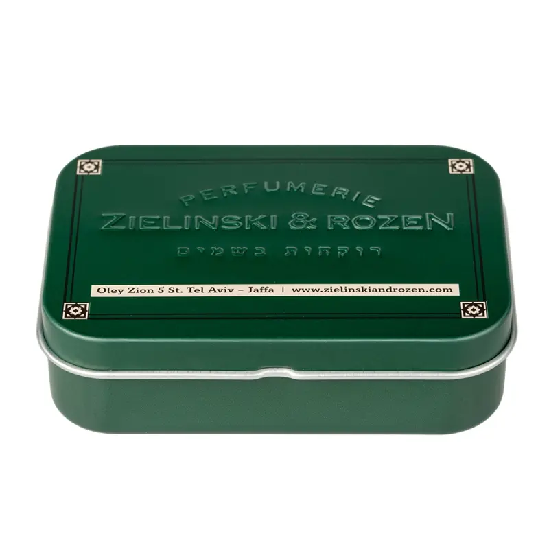 Zielinski & Rozen Solid soap Orange & Jasmine Твердое мыло в алюминиевой коробке Апельсин, Жасмин 100гр