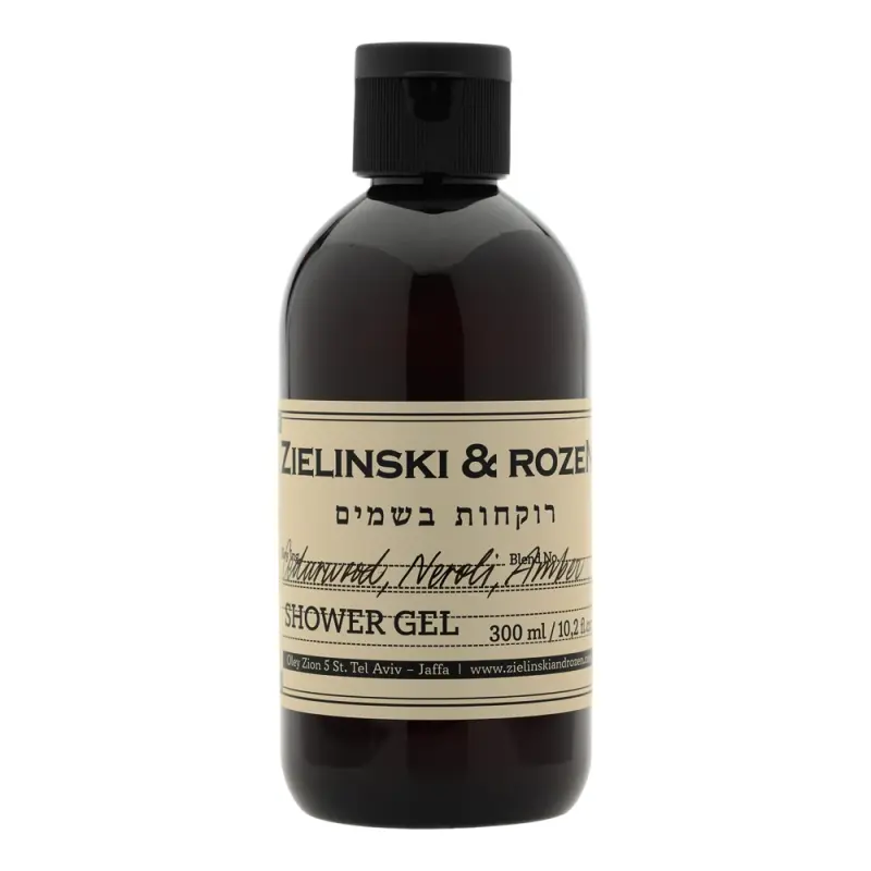 Zielinski & Rozen Shower Gel Cedar, Sandalwood, Amber, Patchouli Гель для душа Кедр, Сандал, Амбра, Пачули 300мл