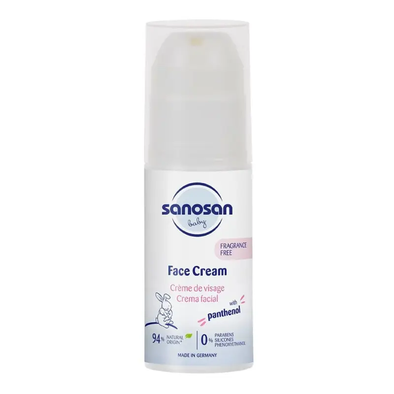Детский крем для лица Sanosan, 50 мл Baby Face Cream, 50 ml