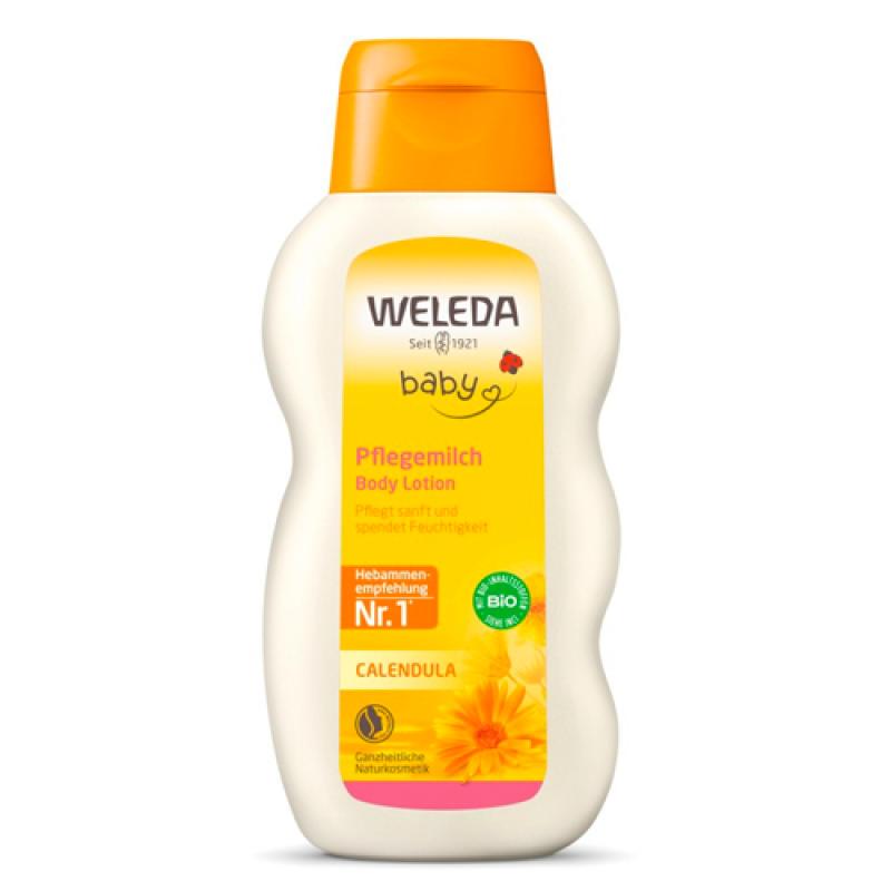 WELEDA МОЛОЧКО ДЕТСКОЕ ДЛЯ ТЕЛА  С КАЛЕНДУЛОЙ 200МЛ