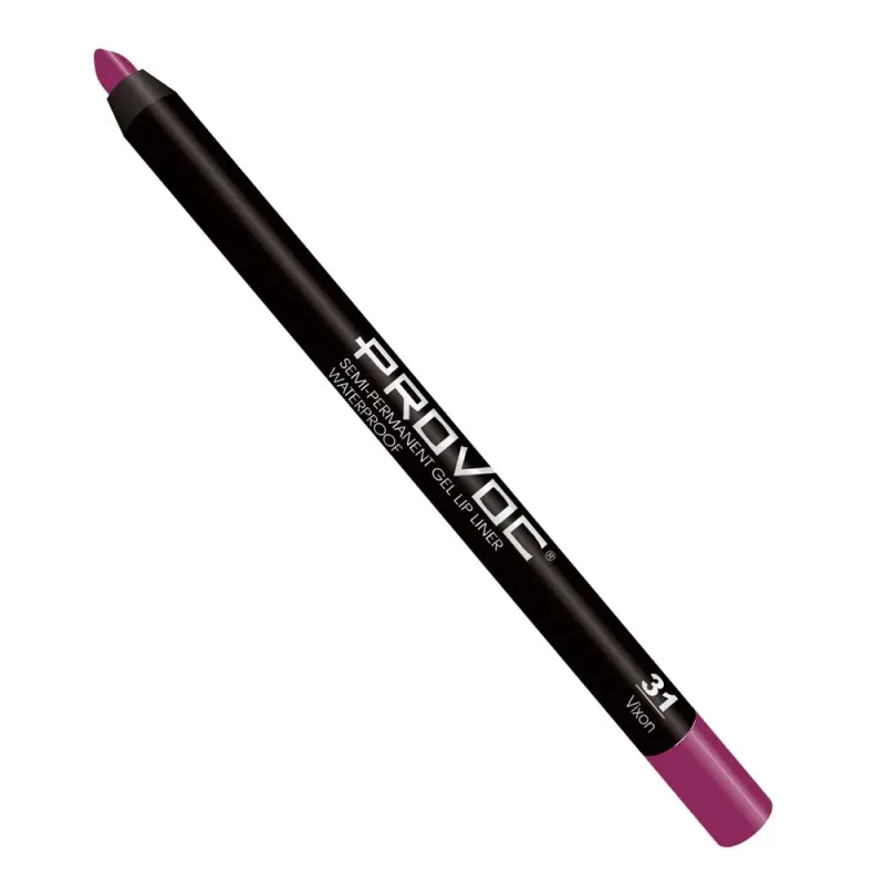 PROVOC Semi-Permanent Gel Lip Liner Filler WP 31 Vixon Гелевая подводка в карандаше для губ LPL31