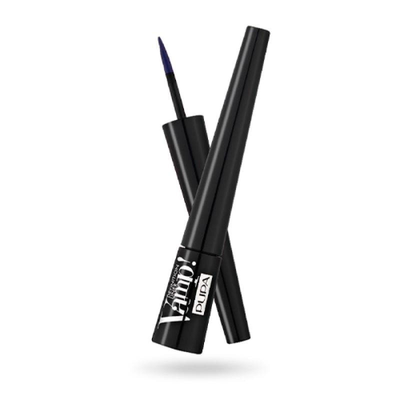 PUPA  Подводка для глаз т.300 с фетровым аппликатором  VAMP! DEFINITION LINER,  глубокий синий