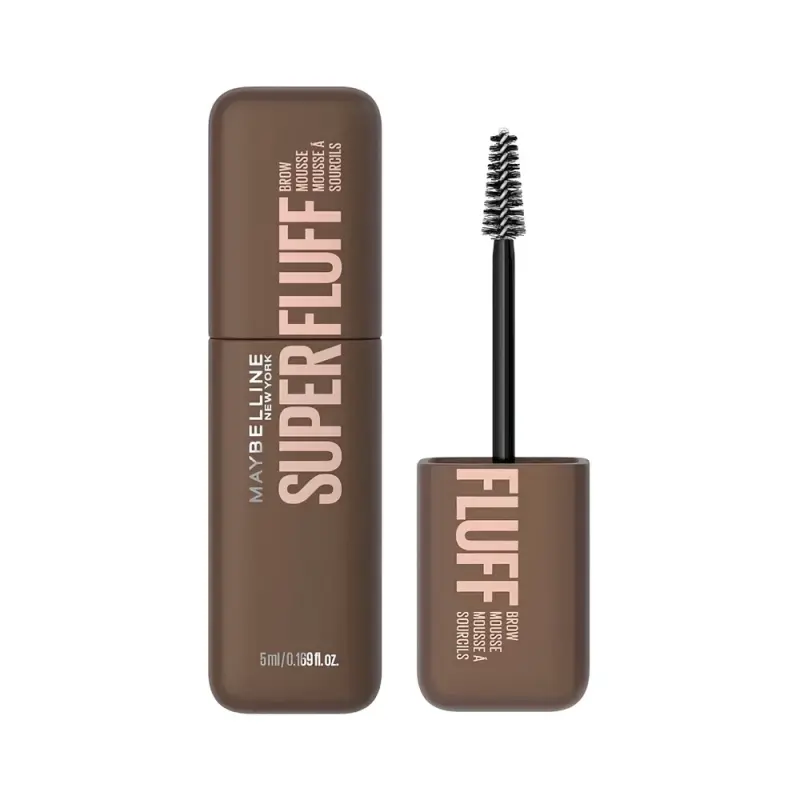 Maybelline Мусс для бровей SuperFluff, оттенок MEDIUM BROWN 257