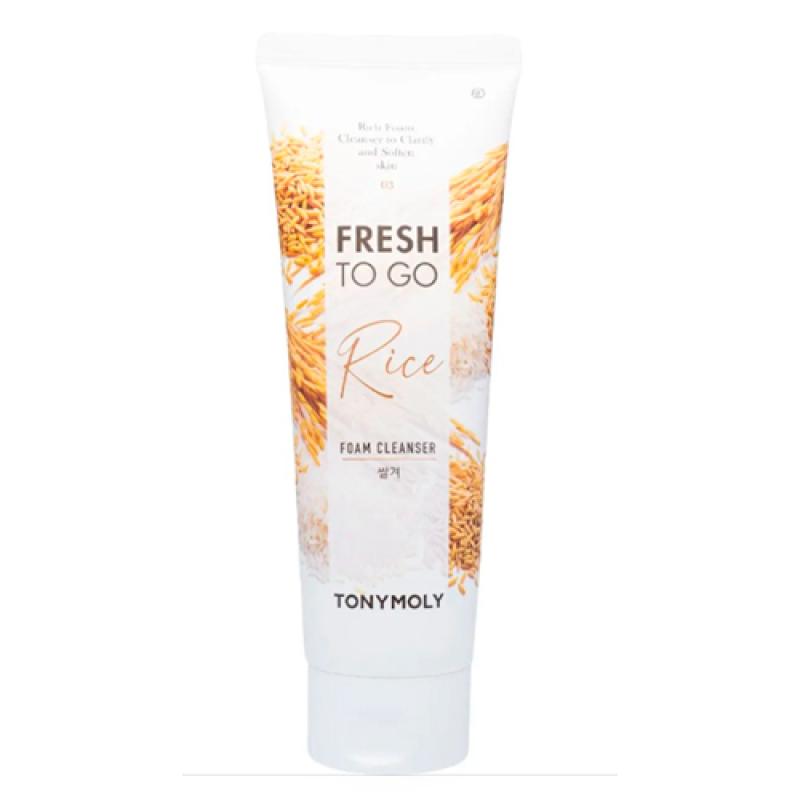 TONY MOLY Пенка для умывания FRESH TO GO RICE FOAM CLEANSER 170ml