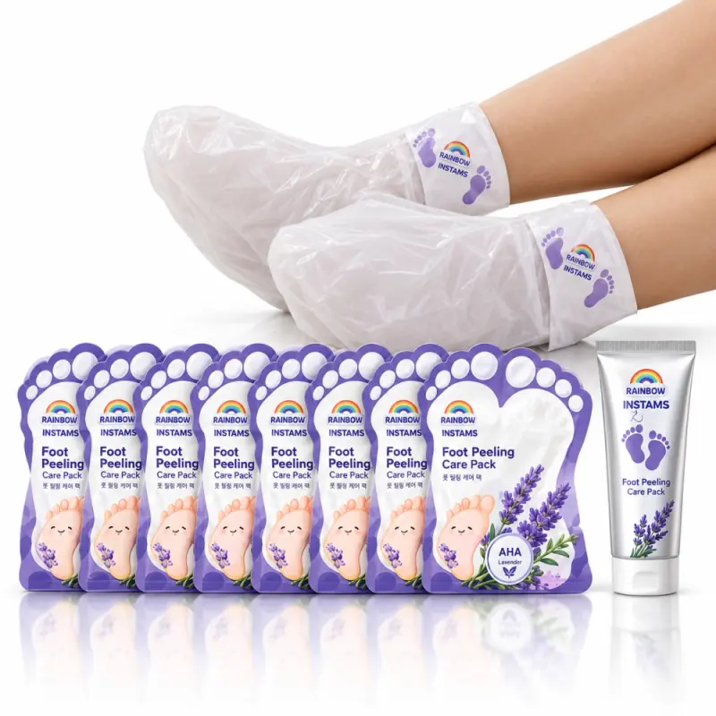 RAINBOW INSTAMS Foot Peeling Care Pack/Пилинг для ног, 40 г