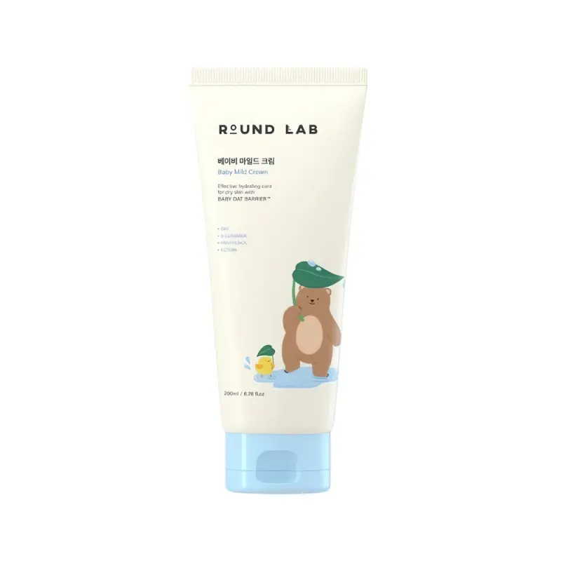 ROUND LAB BABY MILD CREAM  Мягкий крем Round Lab Baby Mild 200 мл