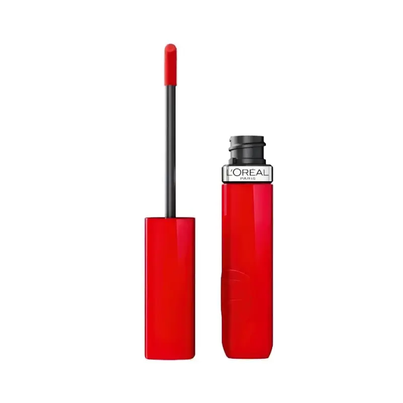 L'Oreal Жидкая помада для губ Infaillible Laque Resistance 410 Rouge Poppy 4.5 мл